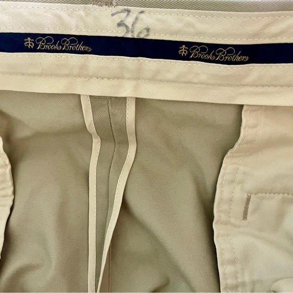 Brooks Brothers ADVANTAGE CHINO ELLIOT tan size 36/34 - Picture 14 of 16